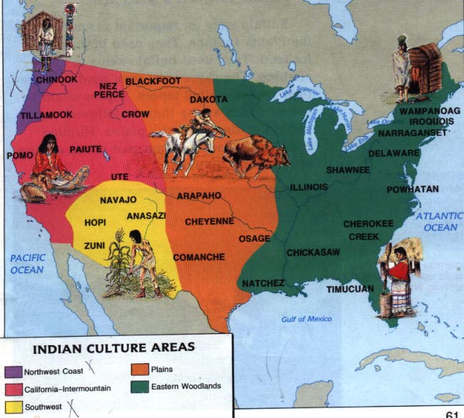 Native Americans - Indian Homes, Native Housing, Tipis, Wigwams and Longhouses